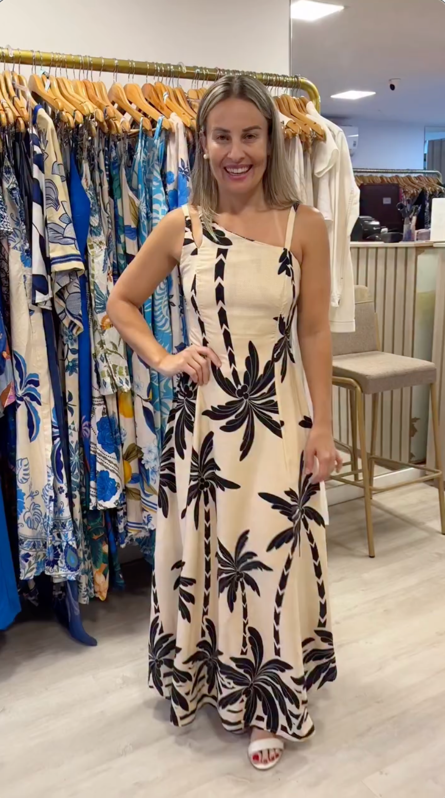 Vestido Katia alça dupla